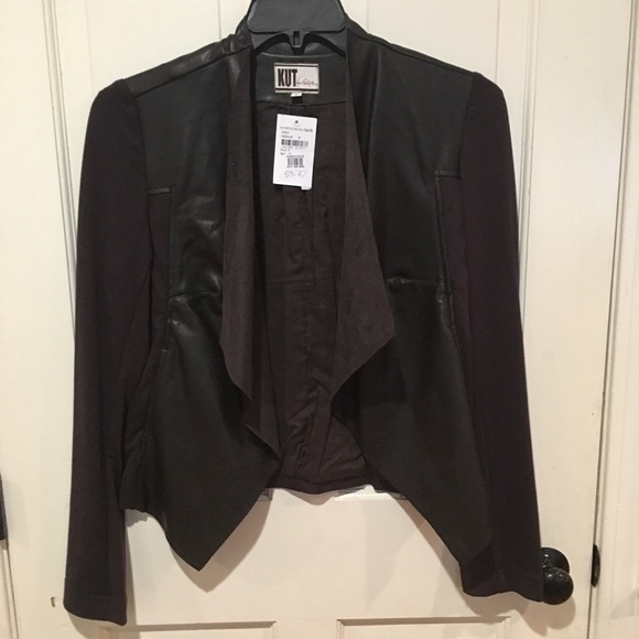 Kut from the Kloth Jackets & Blazers - Kut from the Kloth faux leather jacket.